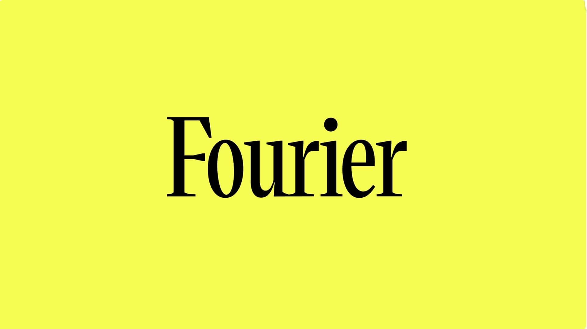 Fourier Logo